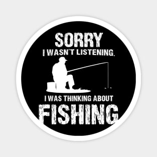 Funny Fishing Bass & Trout Fishing Fisherman Men Women Magnet